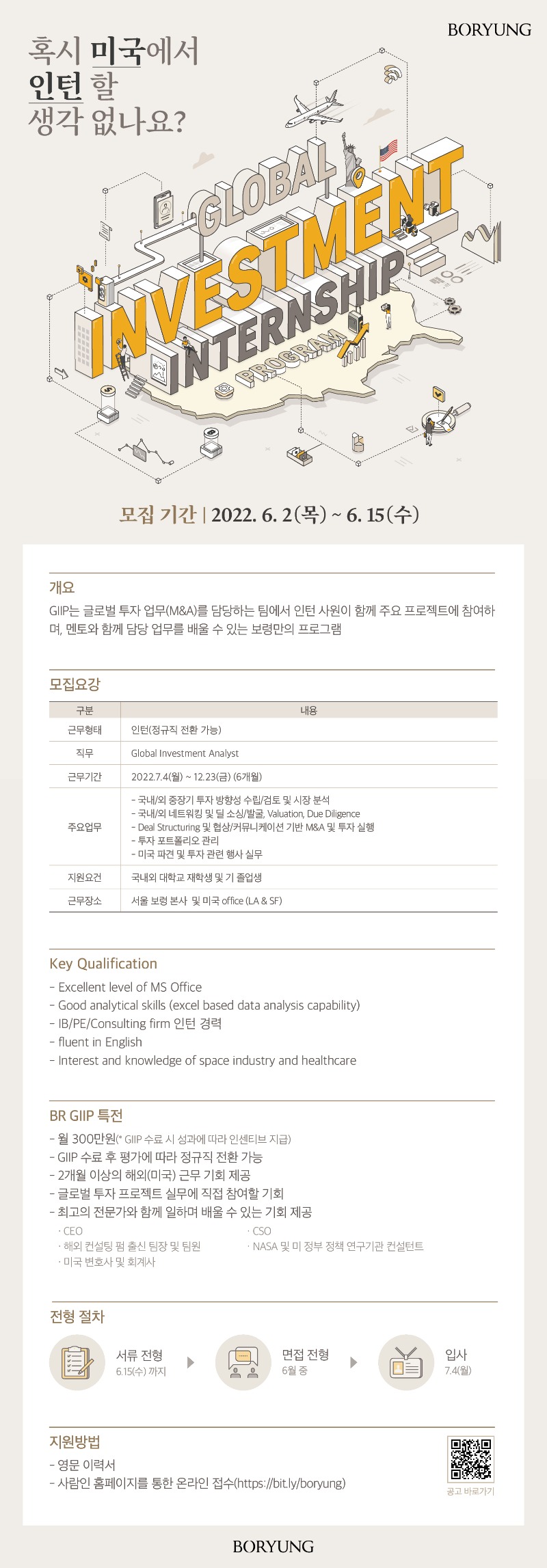 [보령] GIIP 2기 Global Investment Analyst 인턴 채용.jpg